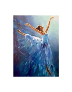 Алмазная мозаика картина стразами Балерина 40х50 см Nobrand