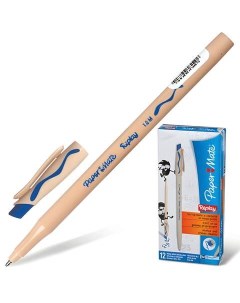 Ручка шариковая Replay 141656 синяя 1 мм 12 штук Paper mate