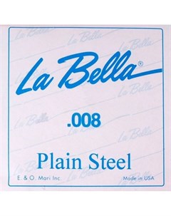 Одиночная струна для акустической гитары PS008 Ла Белла La bella