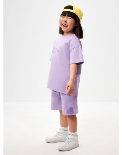 Комплект из футболки и шорт для девочек Sela