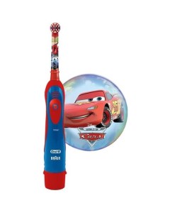 Электрическая зубная щетка Disney Cars насадки для щётки 1шт цвет красный и синий Oral-b