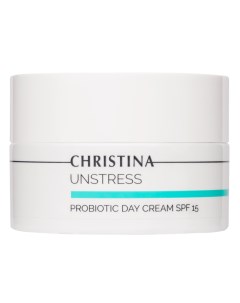 Дневной крем с пробиотическим действием Unstress Probiotic Day Cream SPF 15 Christina (израиль)