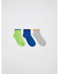 Набор из 3 пар коротких носков для мальчиков Sela
