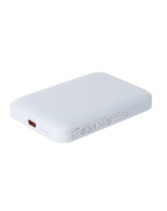 Внешний аккумулятор Power Bank Magnetic Wireless Charging 6000mAh 20W White PPCX020102 Baseus