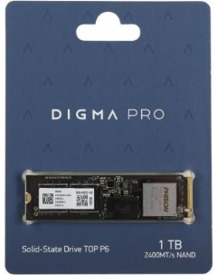 Накопитель SSD PCIe 5 0 x4 1TB DGPST5001TP6T4 Pro Top P6 M 2 2280 Digma