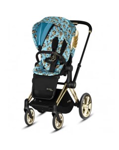 Прогулочная коляска Priam FE JS Cherubs Blue Cybex