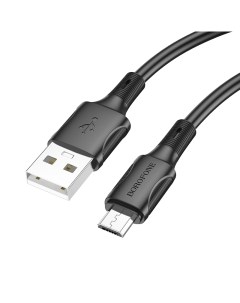 Кабель USB Micro USB 2 4А 1 м черный BX80 6974443385205 Borofone