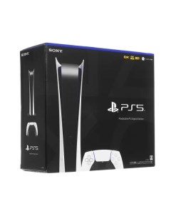 Игровая приставка PlayStation 5 Digital Edition 825 ГБ SSD белый Sony