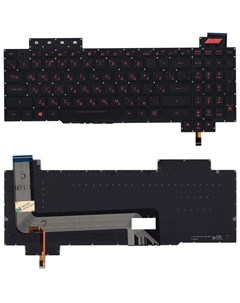 Клавиатура для ноутбука Asus FX503 GL703 Series p n 90NR0GP1 R31US черная с красной по Sino power