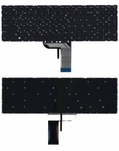 Клавиатура для ноутбука Lenovo IdeaPad 700 15ISK 700 17ISK Series p n V1449KS1US черна Vbparts