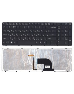 Клавиатура для ноутбуков Sony Vaio SVE15 Series Русская Чёрная p n SVE1511V1R Vbparts