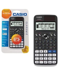 Калькулятор инженерный FX 991EX S ET V 552 функции двойное питание Casio