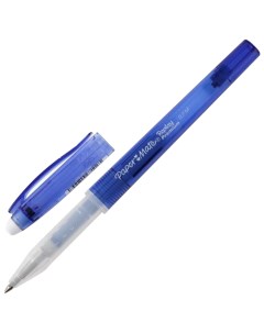 Ручка шариковая Inkjoy 100 с колпачком синяя 0 5 мм 1 шт Paper mate