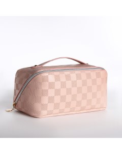 Косметичка сумка на молнии цвет розовый Nobrand