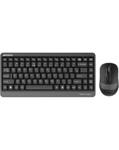 Клавиатура мышь Fstyler FG1110 клав черный серый мышь черный серый USB беспроводная Multimedia FG111 A4tech