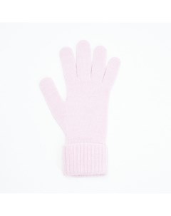 Розовые перчатки из шерсти мериноса Toptop