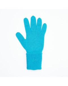 Голубые шерстяные перчатки Noryalli