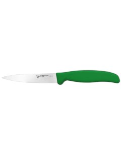 Нож для чистки овощей Ambrogio ST82011G 110мм зеленый Sanelli