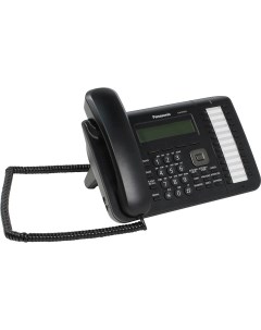 VoIP телефон KX NT543RUB монохромный дисплей PoE черный Panasonic