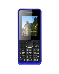 Мобильный телефон SF06 1 77 160x128 TN SC6533G 32Mb RAM BT 2 Sim 600mAh голубой SF06A Irbis