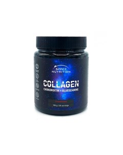 Collagen Chondroitin Glucozamine Коллаген 180 gr вкус клубника Space nutrition