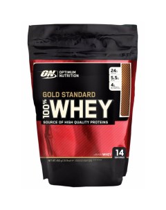 Протеин 100 Whey Gold Standard EU 450 г двойной шоколад Optimum nutrition