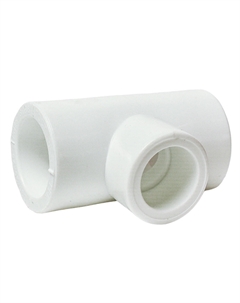 Тройник полипропиленовый переходный 63 х 25 х 63 мм (030817) Рвк