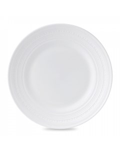 Тарелка закусочная Intaglio 20 см костяной фарфор белый Wedgwood