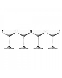 Набор бокалов в форме чаши для шампанского коктейля 277 мл 4 шт Echo Zwiesel glas