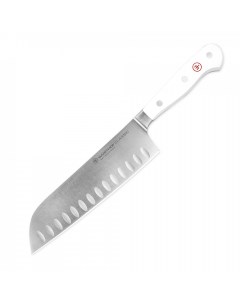 Нож кухонный Сантоку 17 см с углублениями на кромке серия White Classic Wuesthof