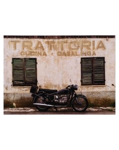 Картина на холсте Мотоцикл 50х70 см Topposters