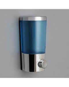 Дозатор для жидкого мыла механический 200 мл металл цвет хром Sima-land