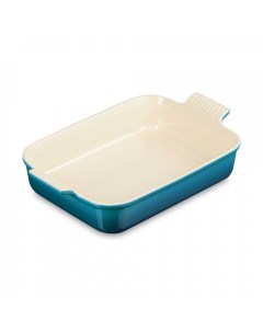 Форма для запекания Heritage Deep Teal 4 л керамика бирюзовый Le creuset