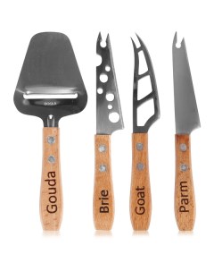 Набор мини ножей для всех видов сыра Женева 15см 4 шт Boska