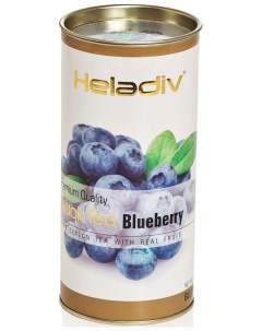 Чай черный HD BLUEBERRY 100 gr Round P T Heladiv