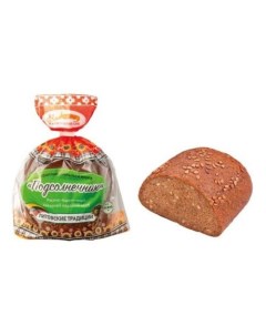 Хлеб Литовские традиции с семенами подсолнечника 400 г Нижегородский хлеб
