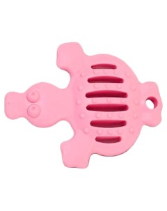 Игрушка для собак Dental утка розовая 13 5x11 см Homepet