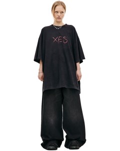 Оверсайз футболка с принтом XES Vetements