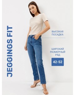 Джинсы женские slim fit в синем цвете Mark formelle