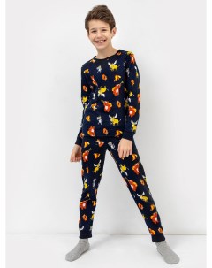 Хлопковый комплект для мальчиков джемпер и брюки Mark formelle