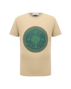 Хлопковая футболка Stone island