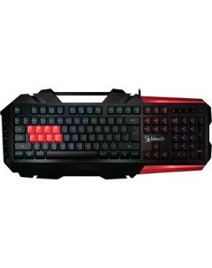 Игровая клавиатура Bloody B3590R механическая черный красный USB for gamer LED B3590R BLACK RED A4tech