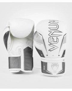 Перчатки боксерские Elite Evo Grey White 16 унций Venum