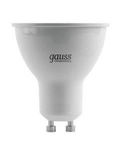 Лампа Elementary MR16 5 5Вт GU10 LED 430Лм 3000К рефлектор Gauss