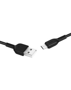 Кабель USB X20 Flash USB Micro USB 2А 2м черный Hoco