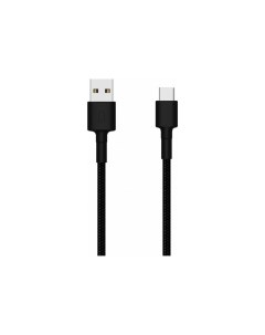 USB кабель Mi Braided USB Type C Cable SJX10ZM 100см чёрный SJV4109GL Xiaomi