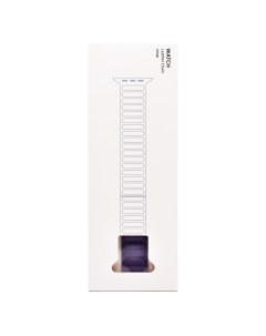 Ремешок для Watch 38 40 41 mm силиконовый на магните 2 фиолетовый Promise mobile