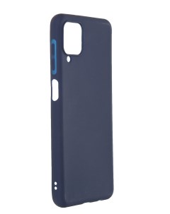 Чехол для Samsung Galaxy A12 2021 Soft Matte Silicone Dark Blue NST20526 Neypo