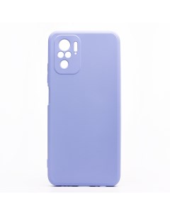Чехол Xiaomi Redmi Note 10 M2101K7AG 10S M2101K7BL Soft Touch светло фиолетовый Promise mobile