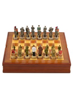 Шахматы сувенирные Победные доска 36х36х6 см Король H 8 см пешка H 6 см Sima-land
